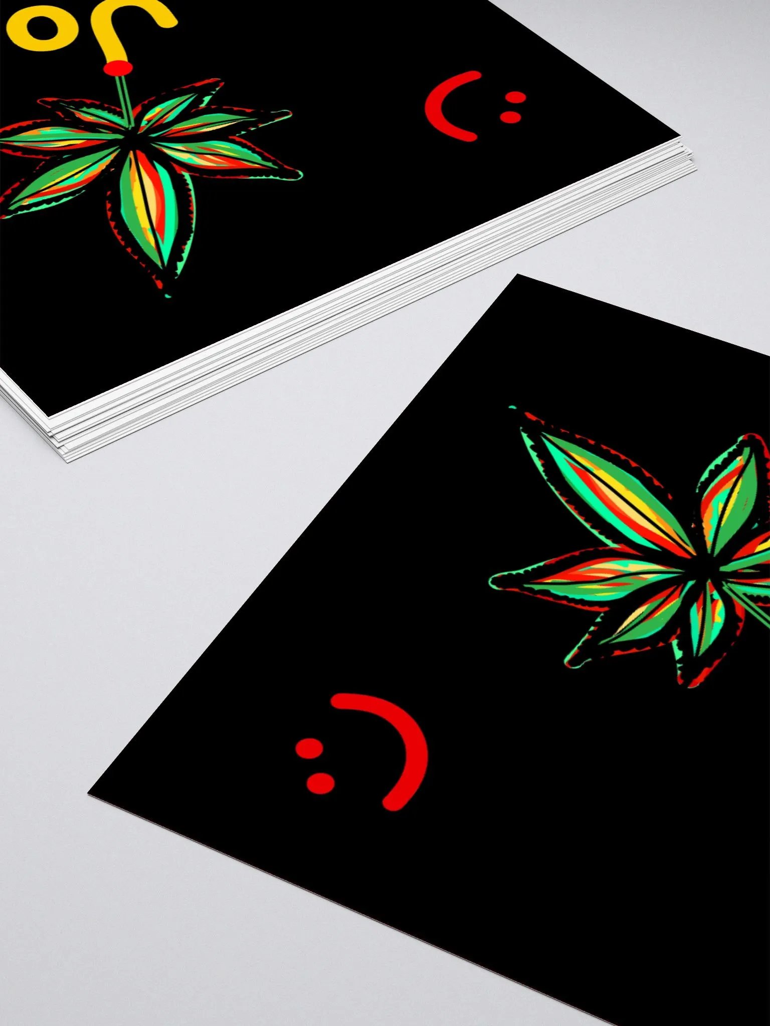 Joyful Leaf Kiss Cut Stickers product image (12)