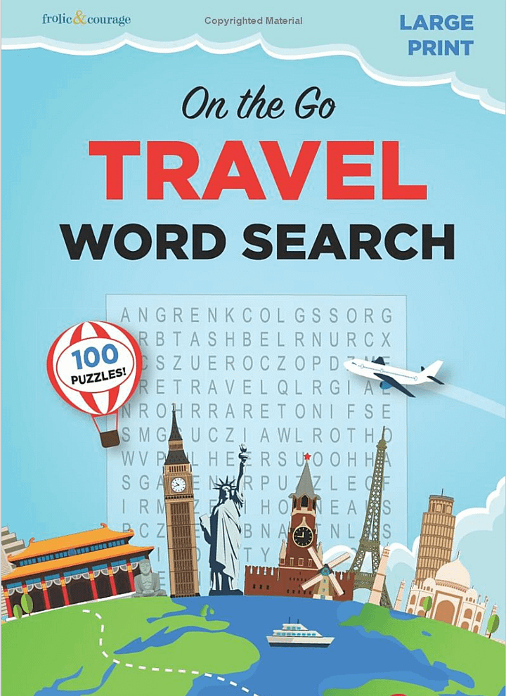 On The Go Travel Word Search product image (1)