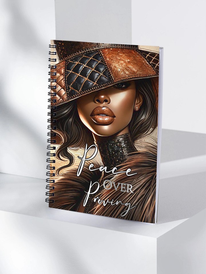 Peace Over Proving – Matching Lined Notebook (Note to Self Series) product image (1)
