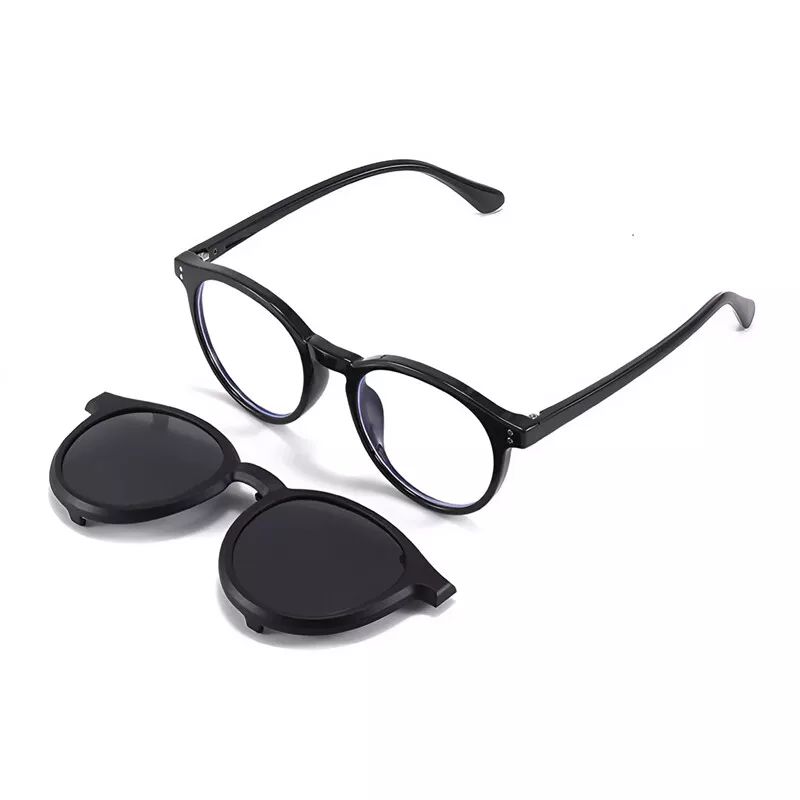 Flexible Girl Boy Eyeglass Frame Glasses Eyewear Rx + Polarized sunglasses lens product image (1)