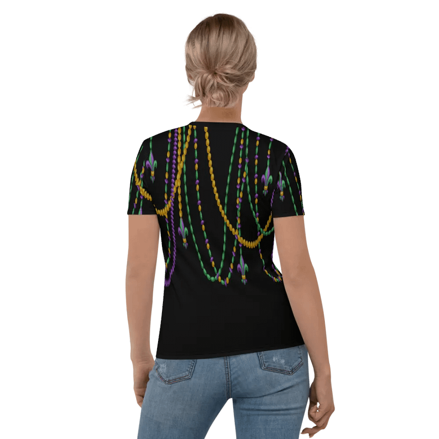 Mardi Gra All Over Print T-shirt product image (3)