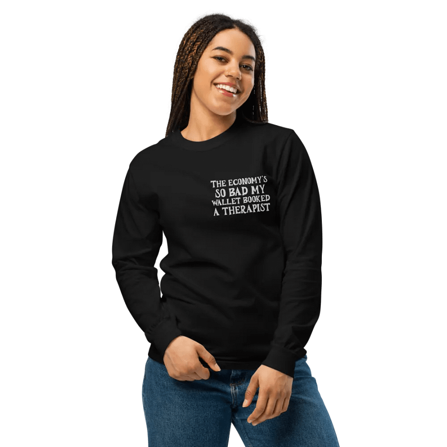 WALLET THERAPY LONG SLEEVE T-SHIRT product image (4)