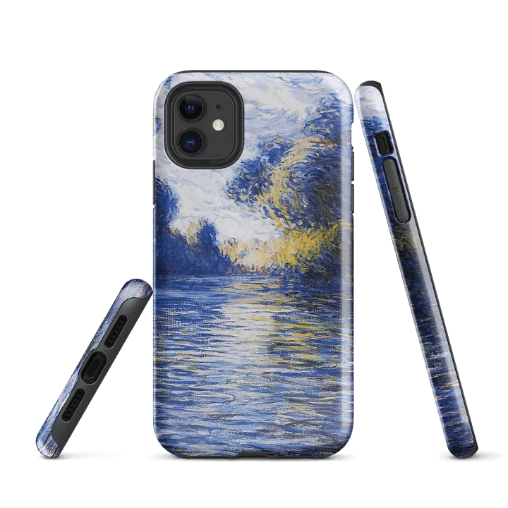 Morning On The Seine by Claude Monet Tough Case for iPhone® product image (1)
