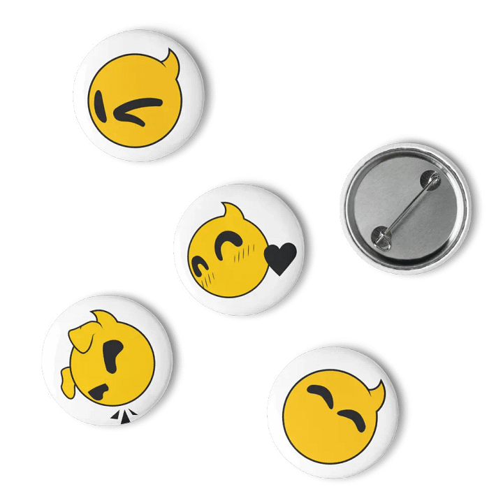 Digi Emote Pin Button Set product image (2)