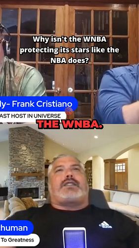 Why isn't the WNBA protecting its stars like the NBA does? 🤔🏀 #WNBA #PlayerProtection