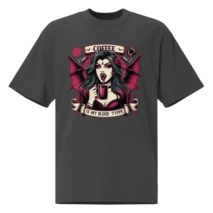 Coffee Is My Blood Typpe T-Shirt product image (1)