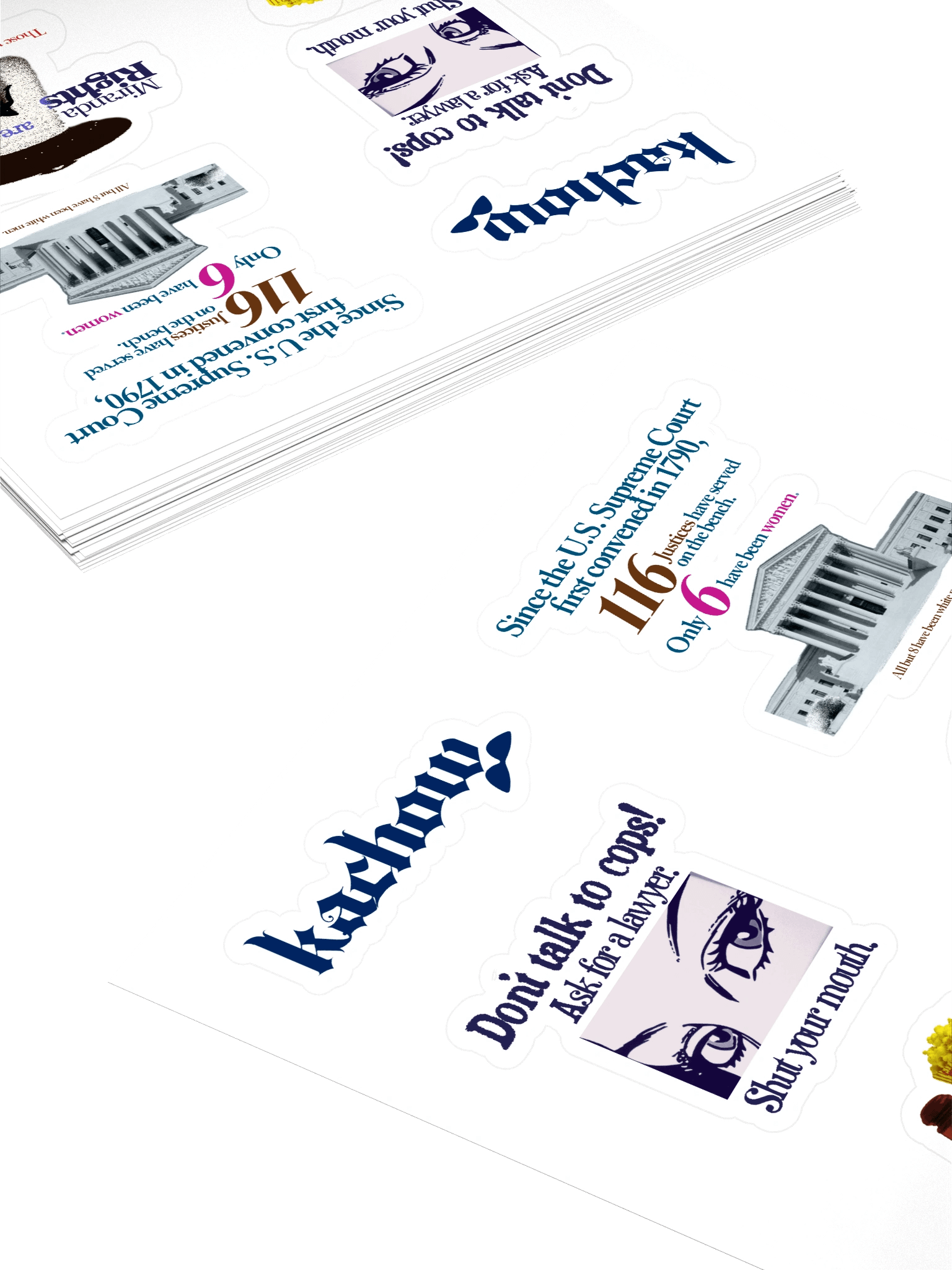 Reb Kiss Cut Stickers 2.0 product image (4)