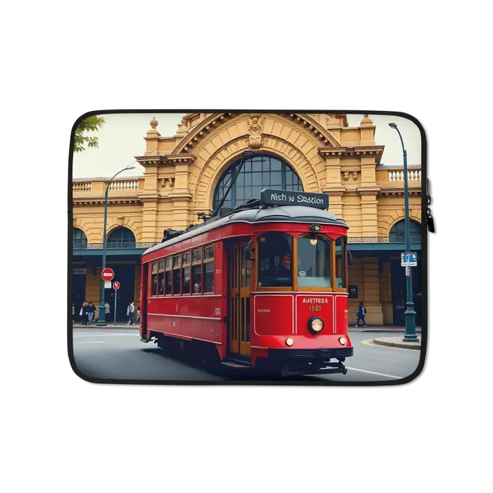 Flinders Street Railway Station, Melbourne, Australia SLEEVE CASE. product image (1)