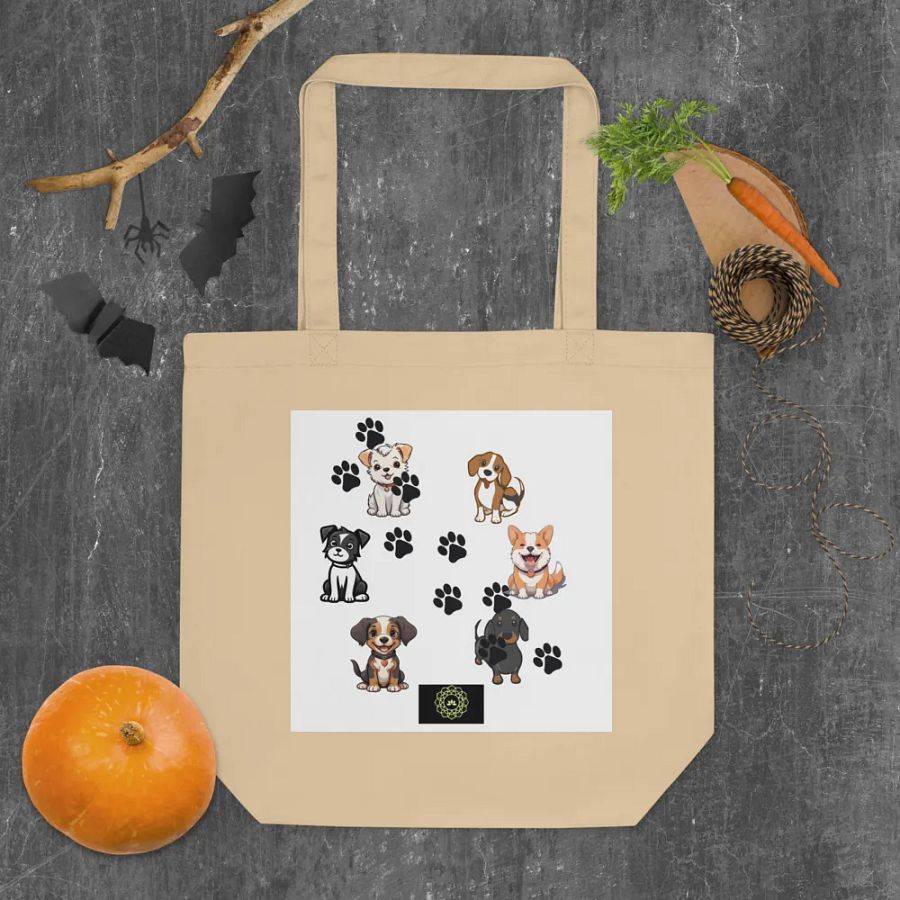 Colorful Canine Crew Tote Bag product image (4)