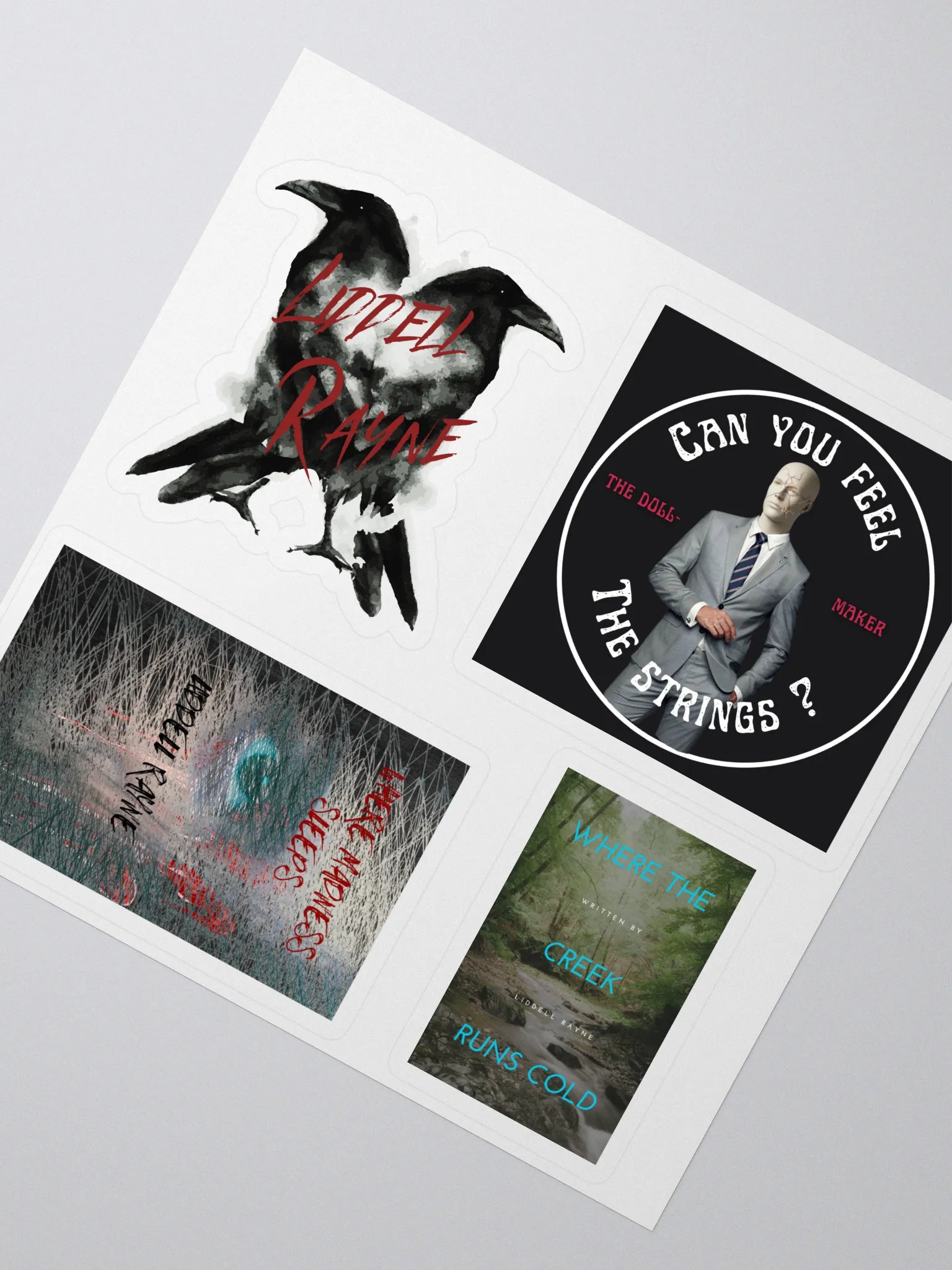 Sticker Montage w/ two mystery Ebooks! product image (2)