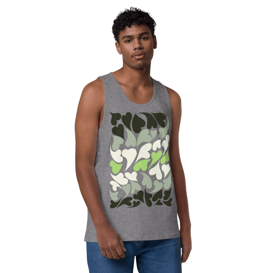 Nestled PRIDE Agender Tank Top product image (48)