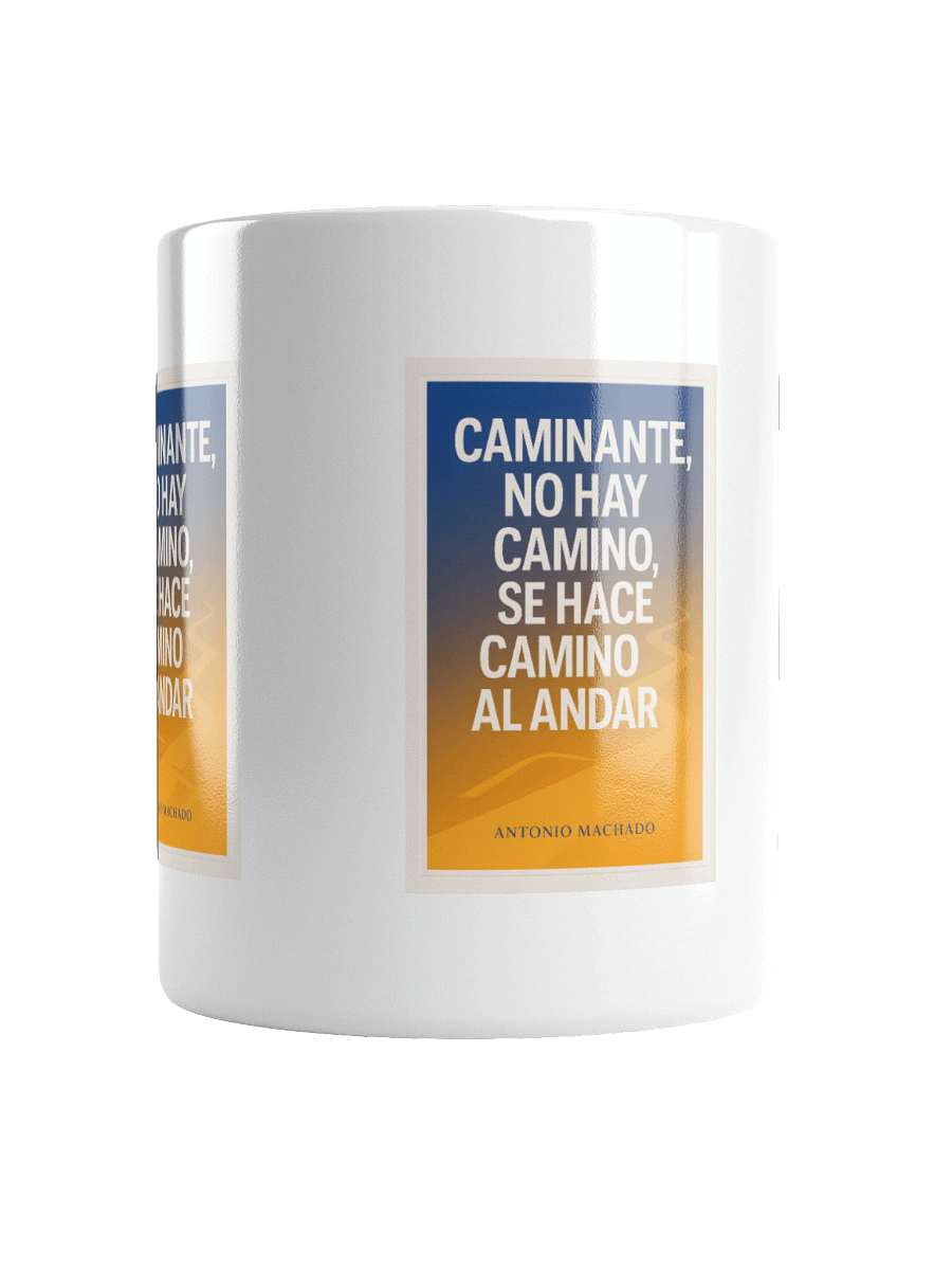 Taza ultra-premium Antonio Machado con cita filosófica española trending 2025 product image (16)