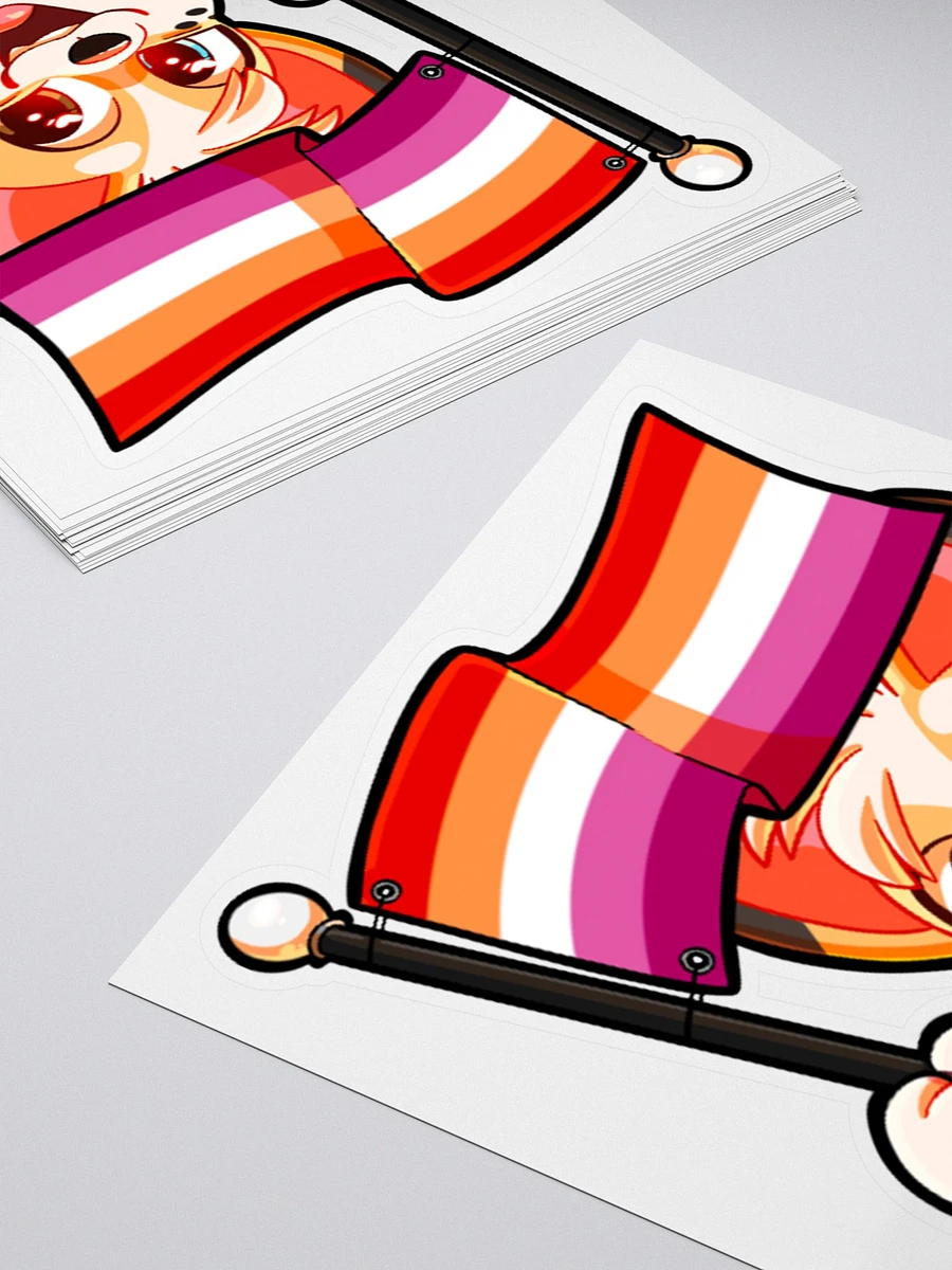 Lesbian Pride Sticker product image (4)