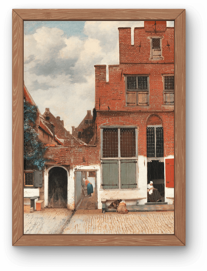 [Digital] The Little Street (ca. 1658) by Johannes Vermeer product image (1)