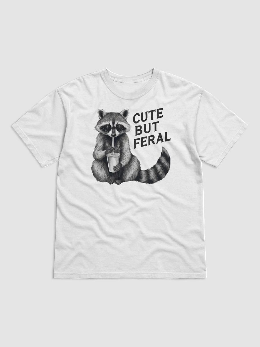 Cute But Feral Raccoon T-Shirt product image (1)