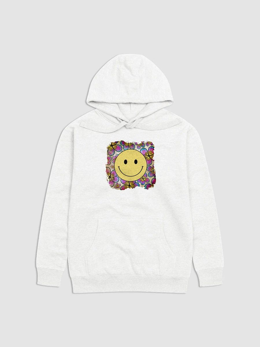 Sun Yellow Smiley Face Hoodie product image (2)