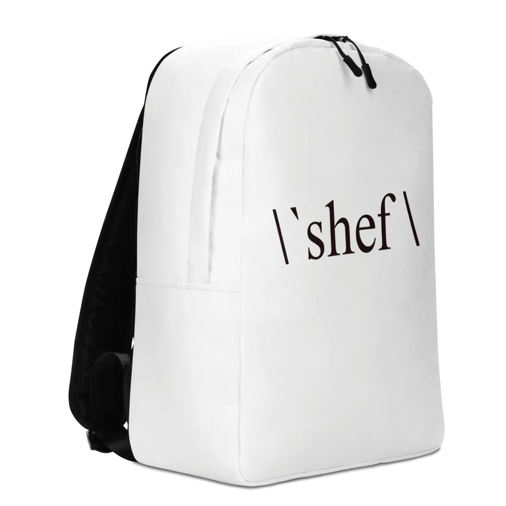 SHEF Logo BackPack product image (3)