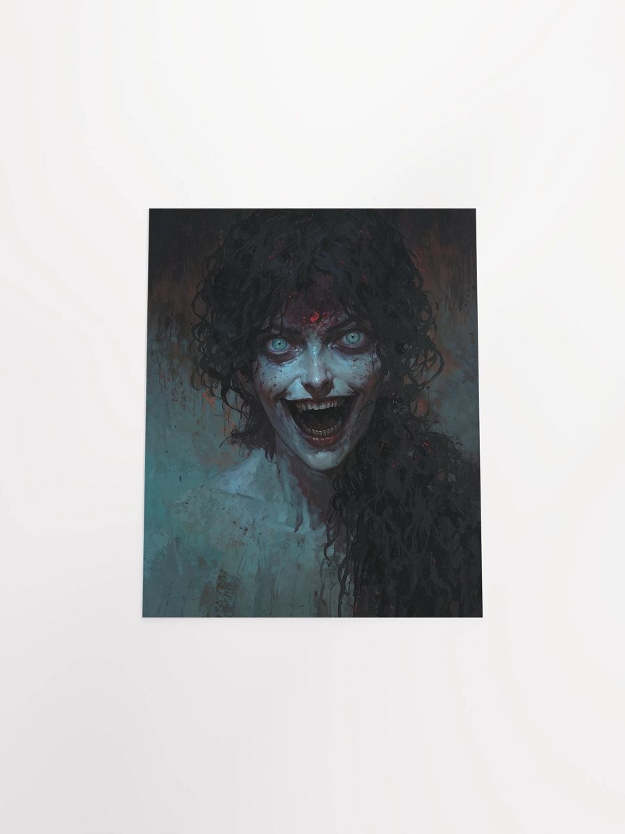 Screaming Azure Matte Poster product image (27)