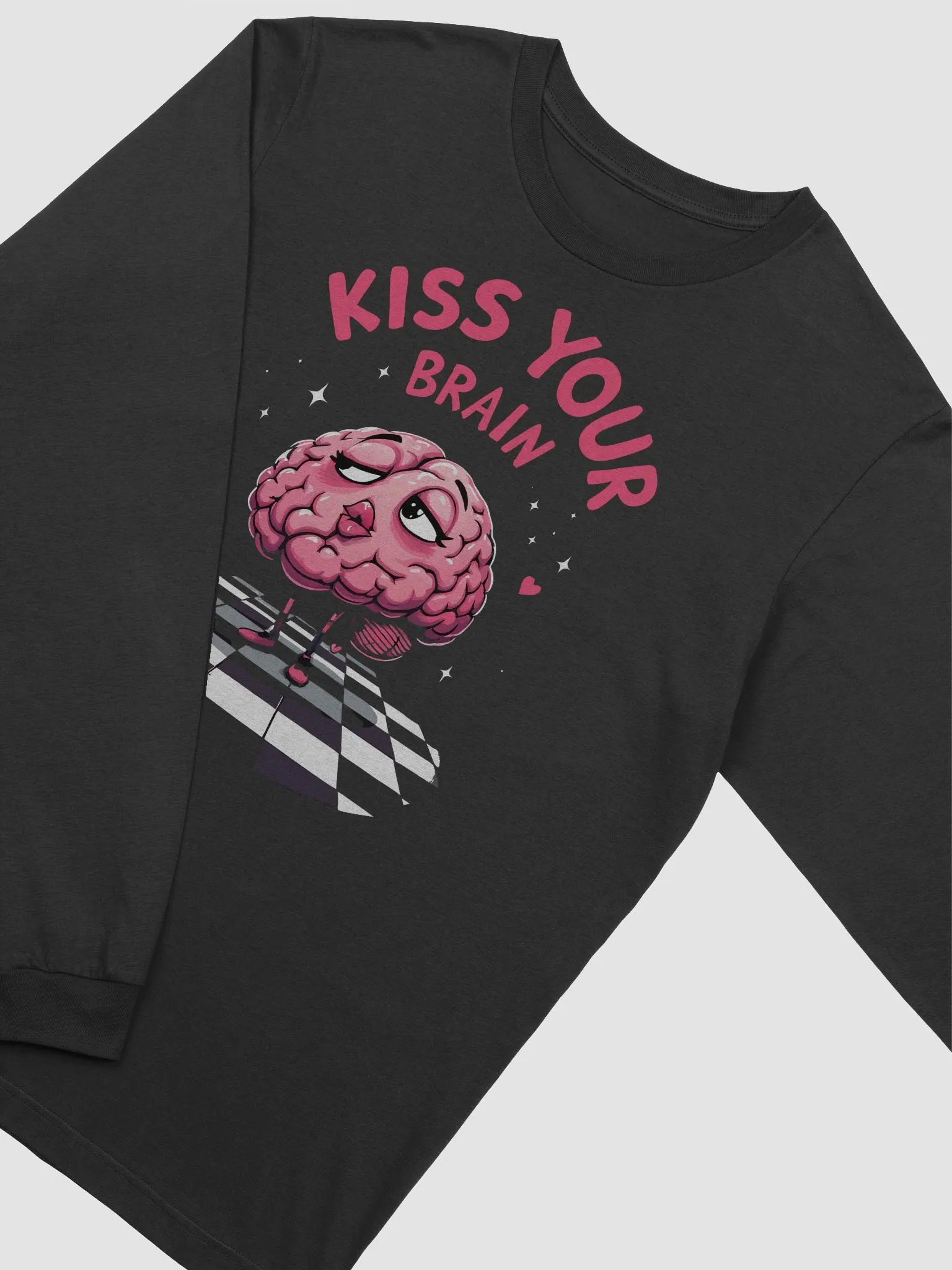 Kiss Your Brain Anthro Brain Long Sleeve Tee product image (4)
