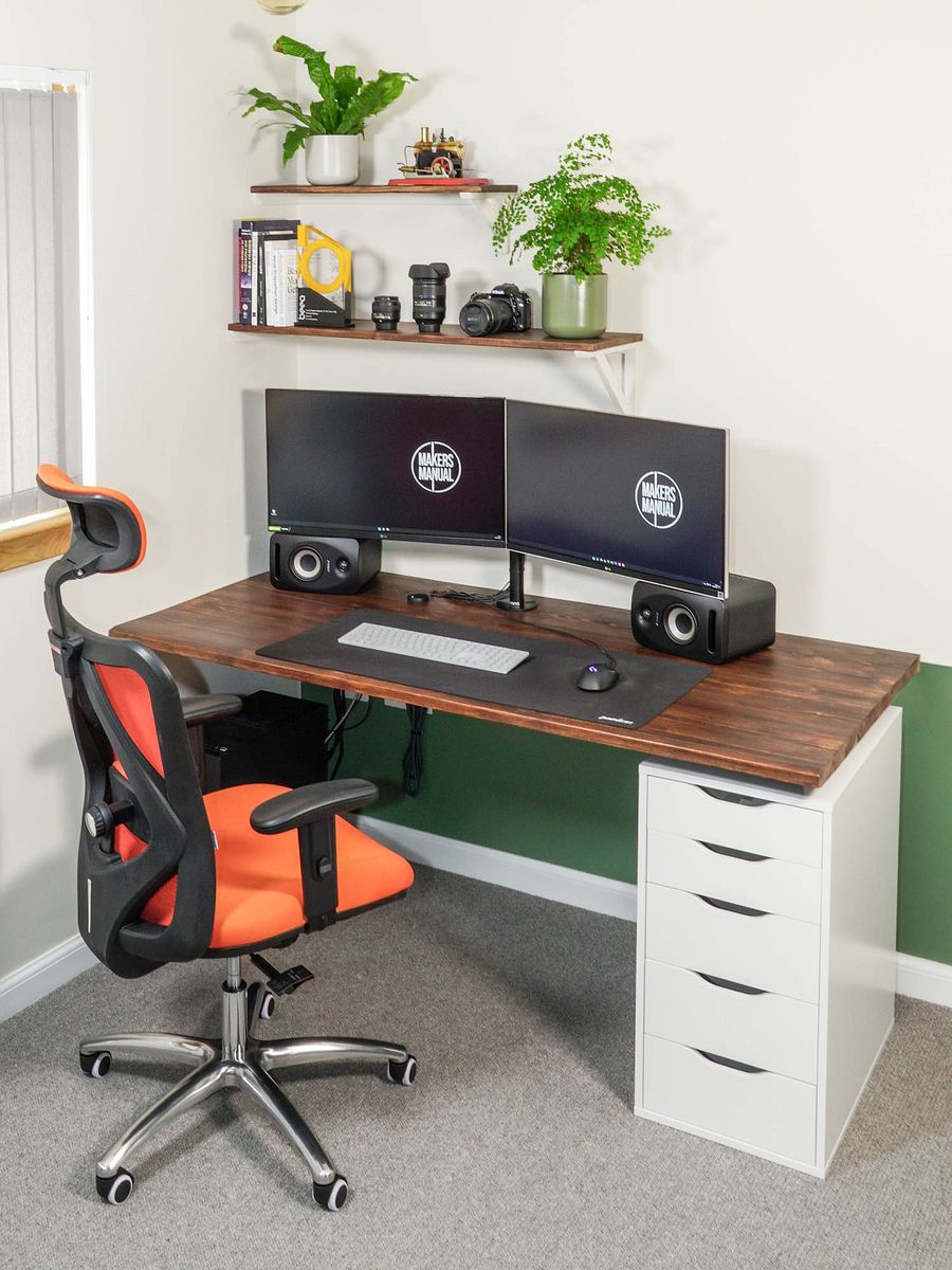 Floating Office Desk | FREE Digital Plans product image (1)