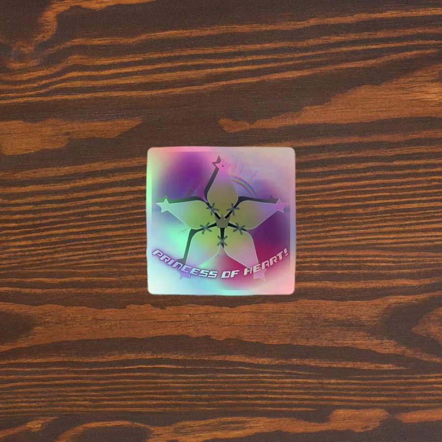 Kingdom Hearts Princess of Hearts Holographic Sticker product image (5)