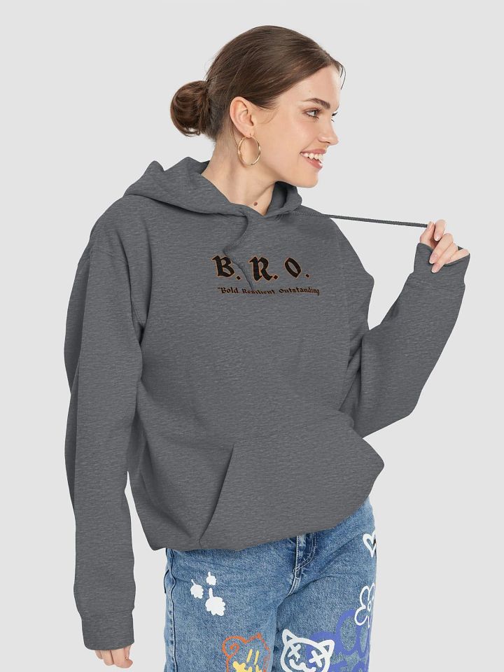B.R.O. Classic Hoodie - Bold. Resilient. Outstanding. product image (1)