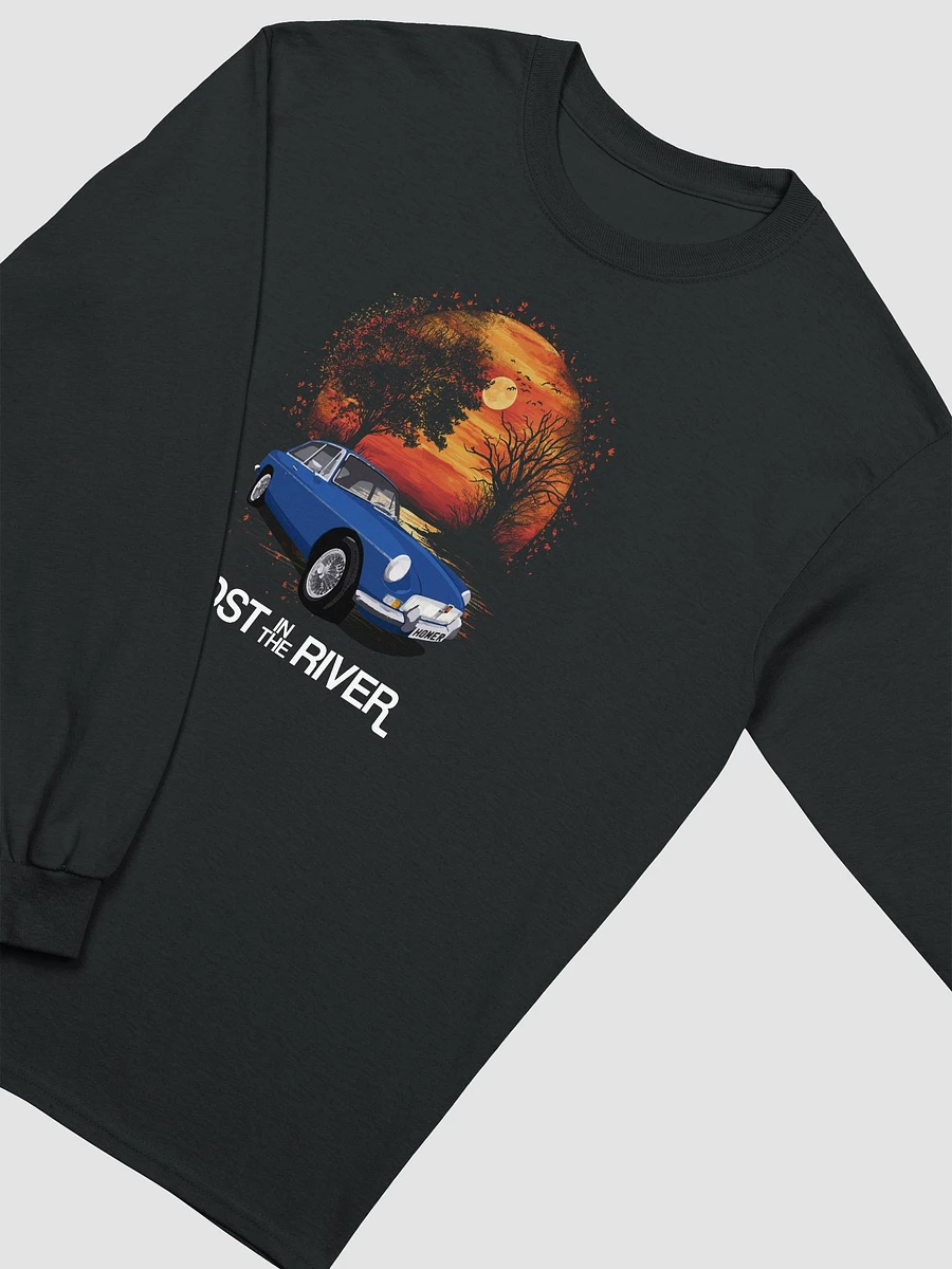 'Lost in the River' Homer MGB GT Long Sleeved T-Shirt product image (3)