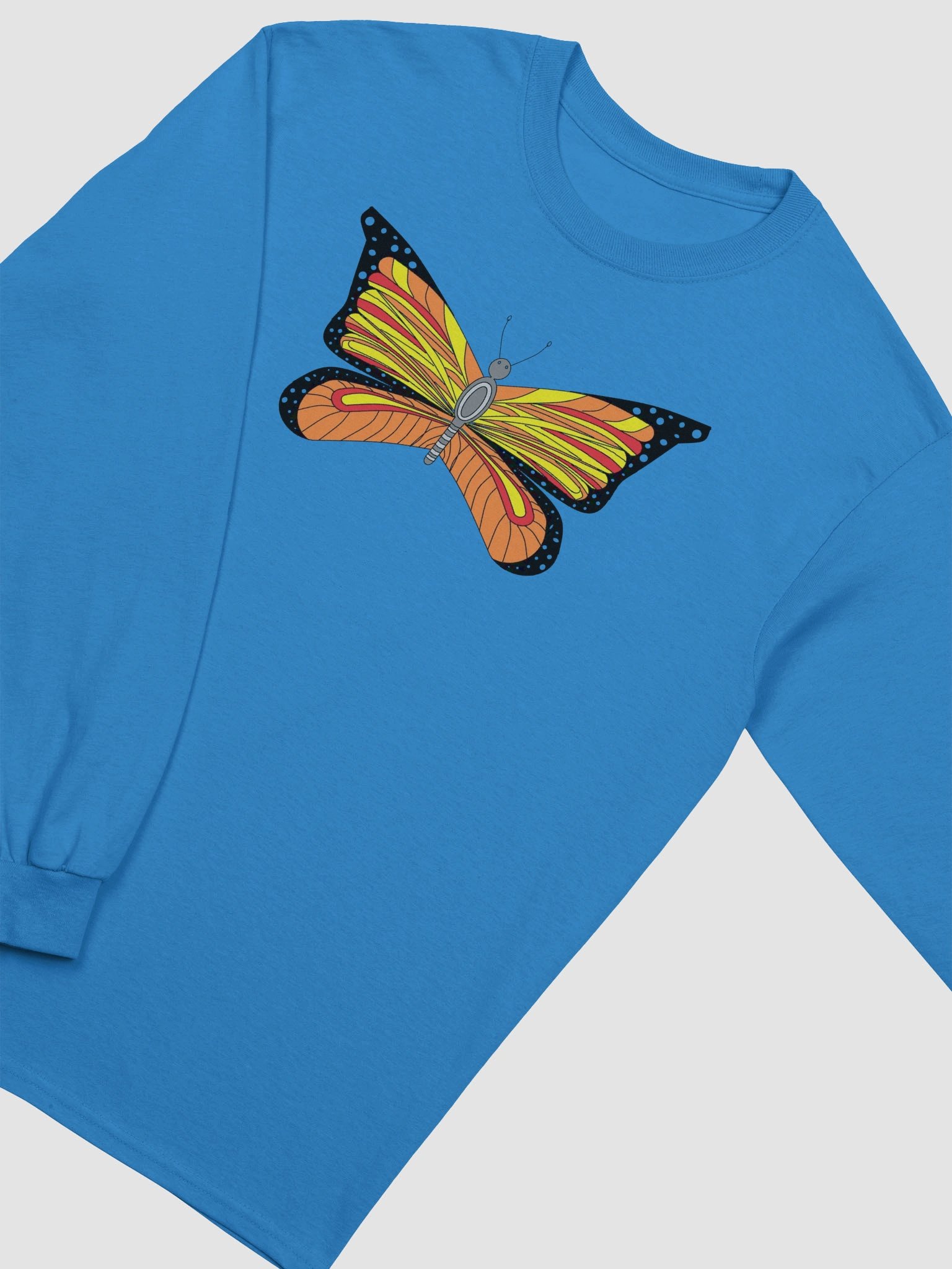 Symmetrical Dragonfly Long Sleeve Tee product image (3)