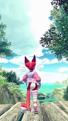 Dreams will come true. 🌌 #VRChat #Furry #Femboy #Cute