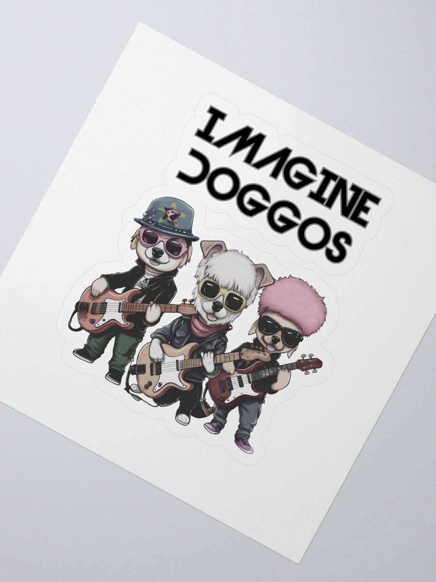 Imagine Doggos Sticker product image (2)