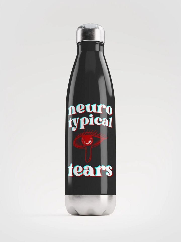 NEUROTYPICAL TEARS stainless steel water bottle product image (1)