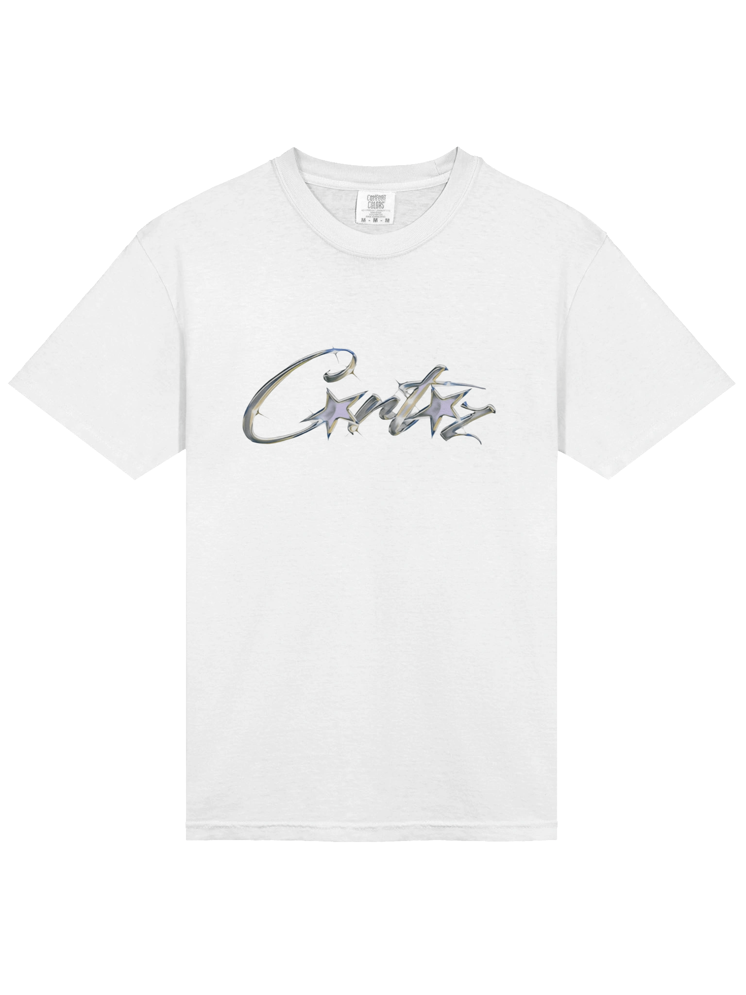 Corteiz Allstarz Sparkle T-Shirt White product image (1)