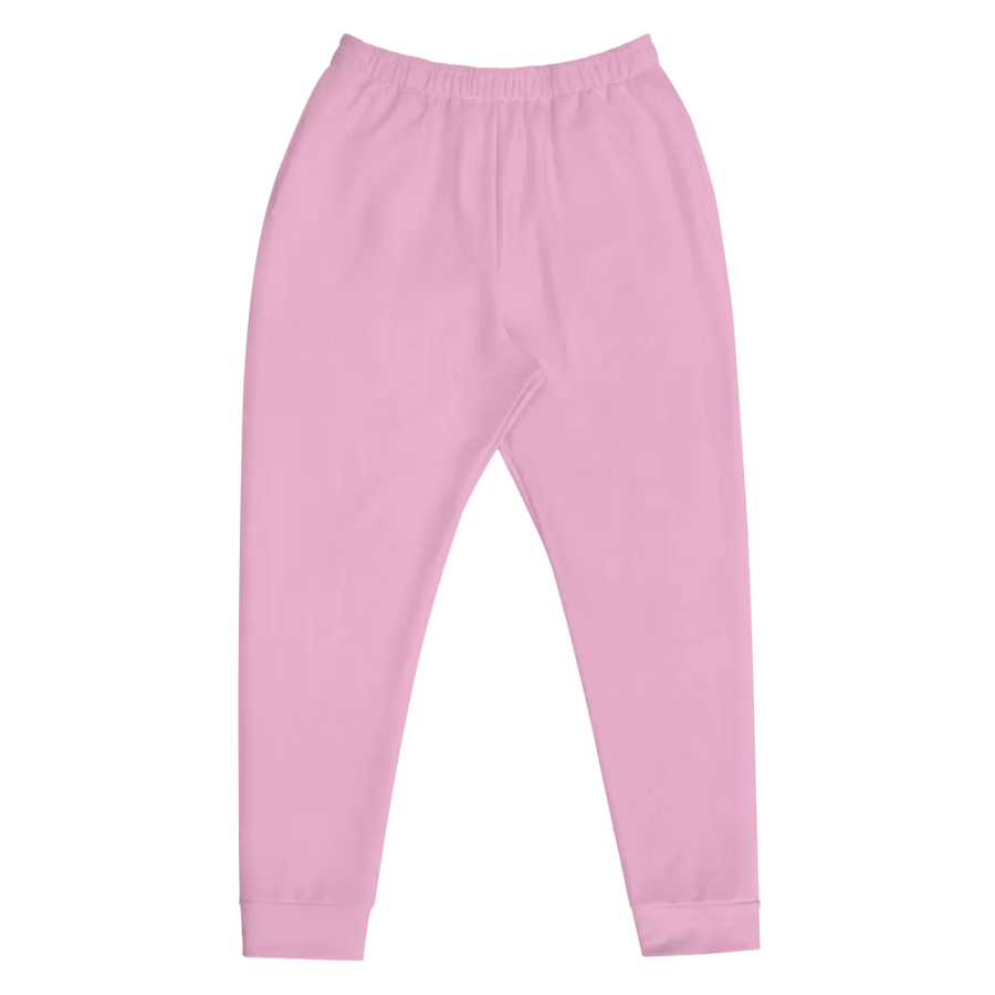 Plain Light Carnation Pink True Summer Recycled Polyester Premium Men's Joggers by Treasure Pie product image (12)