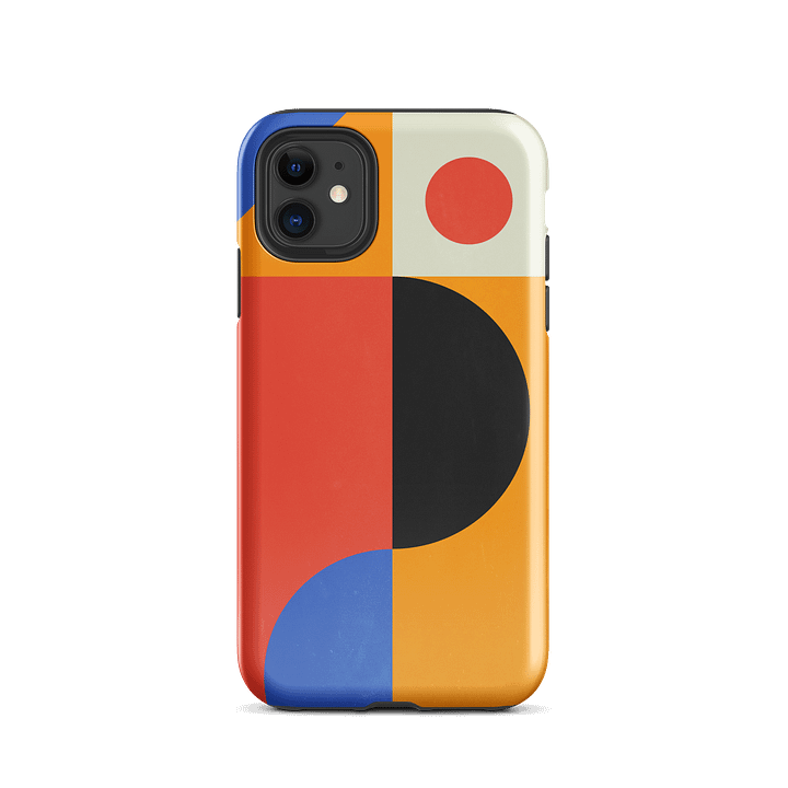 BAUHAUS 08: Exhibition 1923 | Mid Century Series: Tough iPhone Case product image (1)