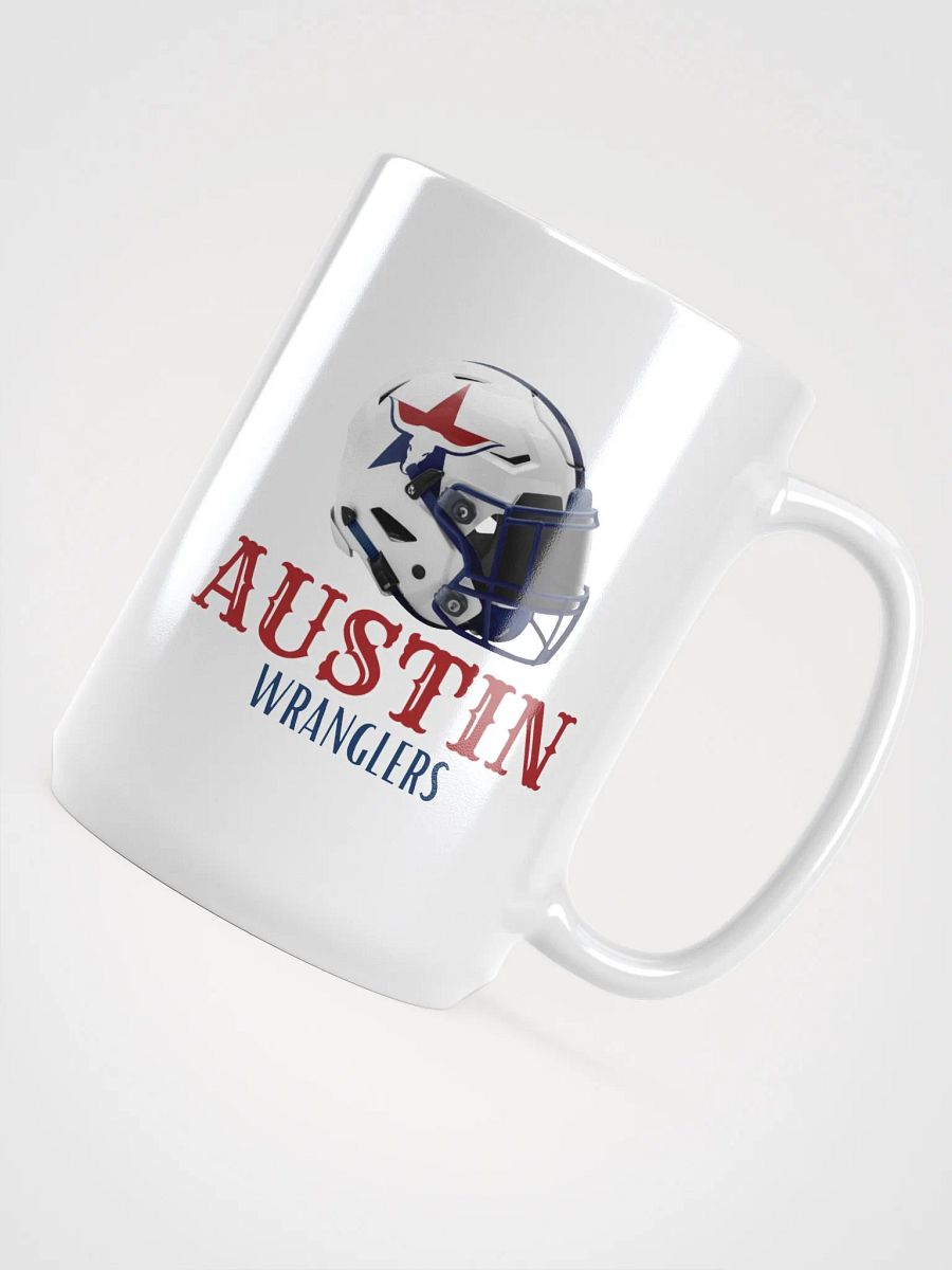 Austin Wranglers Helmet Coffee Mug product image (4)