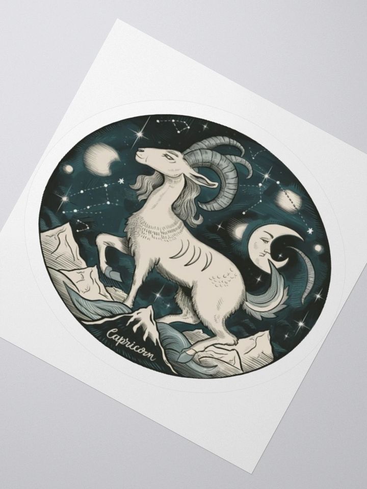 Capricorn Kiss-Cut Sticker product image (4)