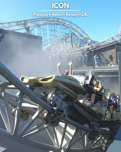 Coaster of the day! - Icon at Pleasure Beach Resort 🎢