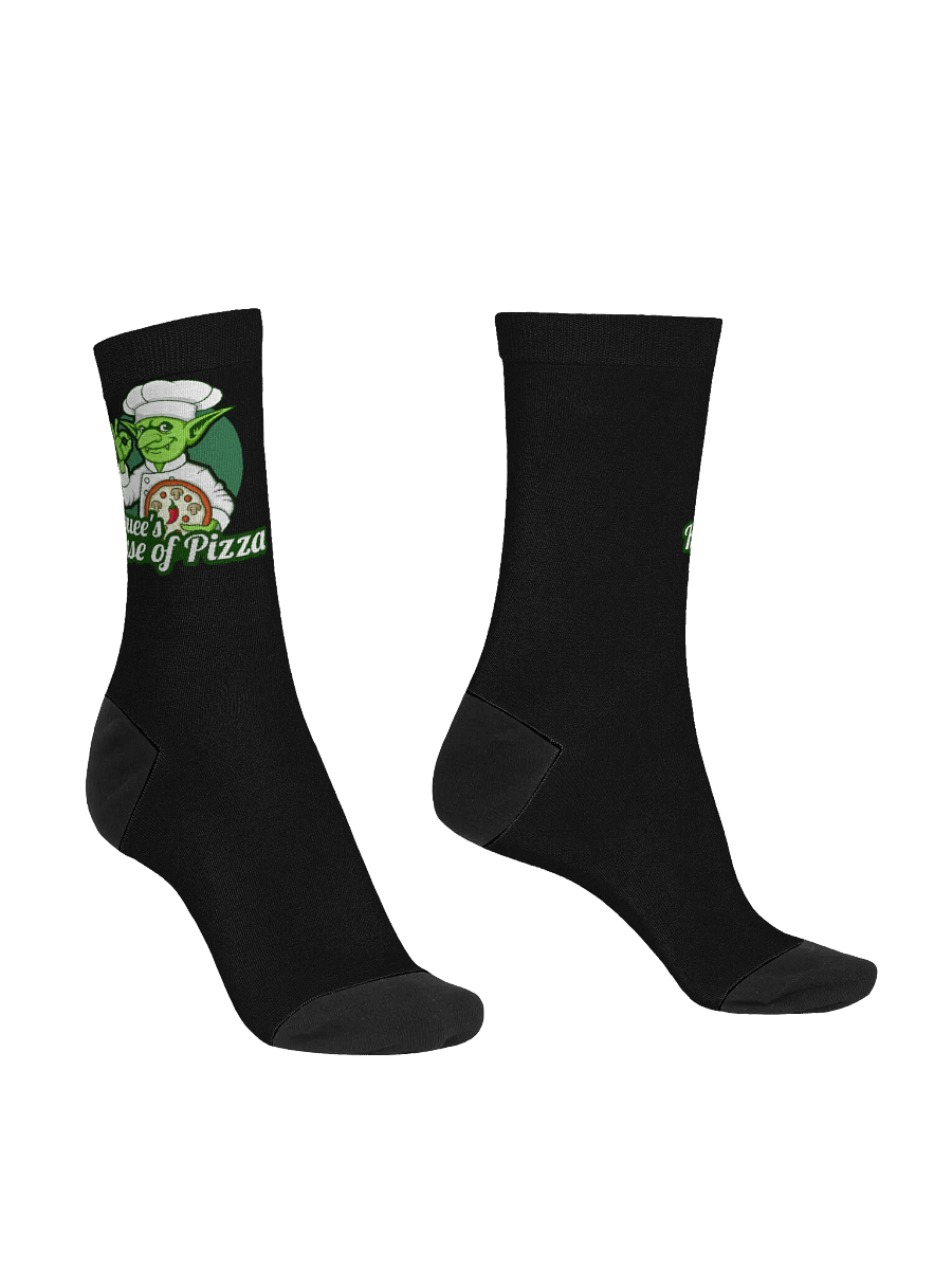 Squee’s House of Pizza Premium Crew Socks product image (3)