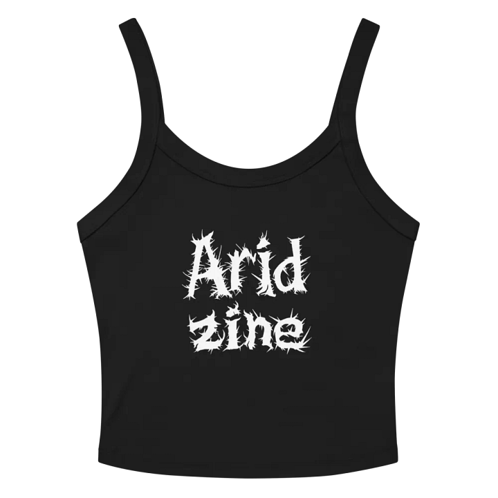 Arid Zine logo tank top product image (2)