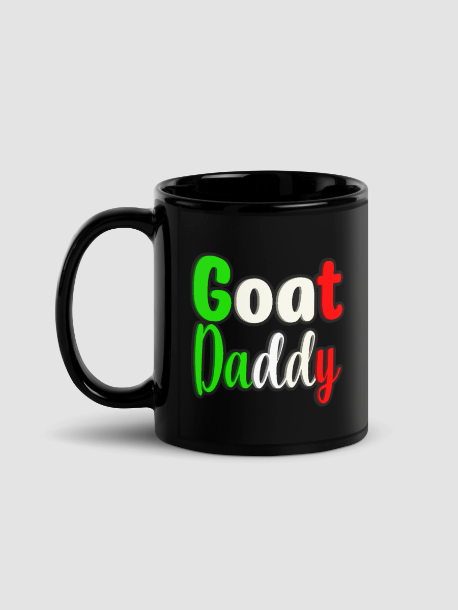 Goat Daddy Black Glossy Mug product image (2)