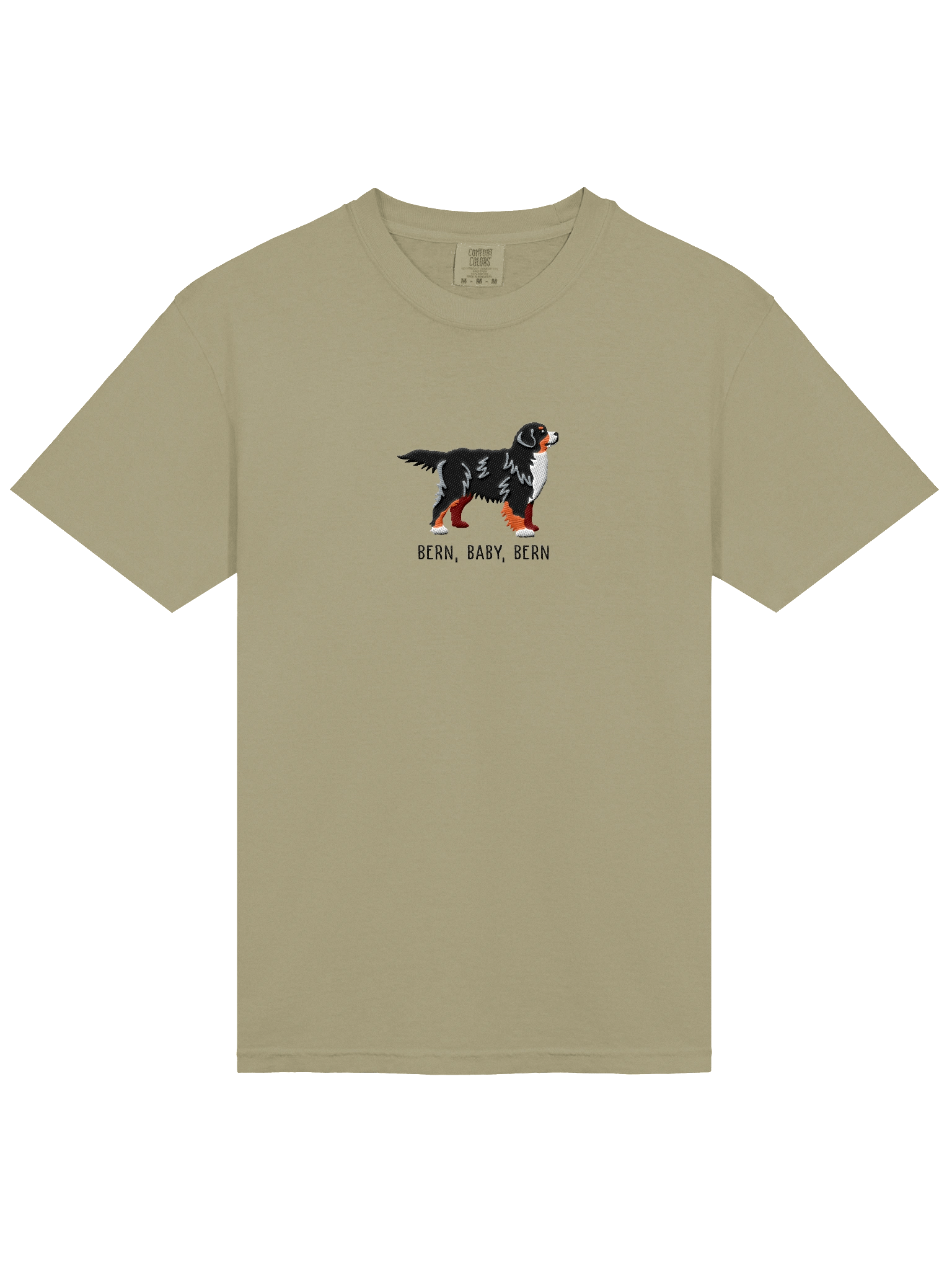 Bern, Baby, Bern T-Shirt(Embroidered) of a Bernese Mountain Dog product image (17)