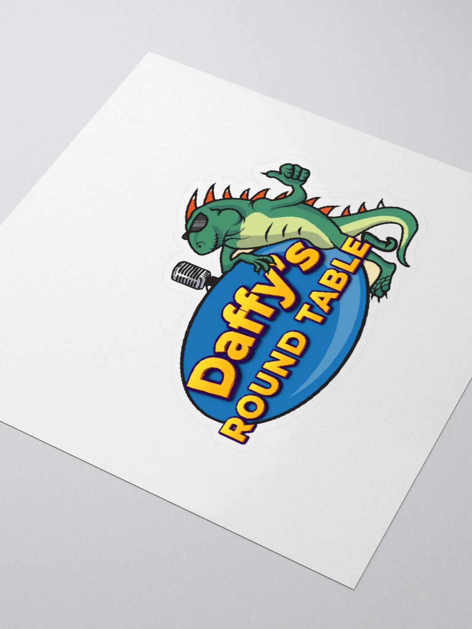 Daffy's Round Table Classic Logo Sticker! product image (3)