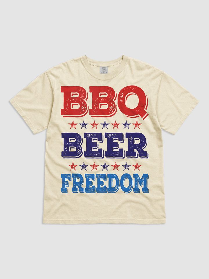 BBQ BEER FREEDOM T-Shirt product image (1)