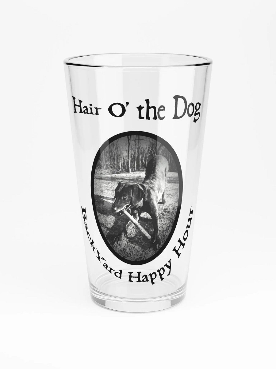 Backyard Happy Hour Pint Glass - Hair O' The Dog Series #1 product image (3)