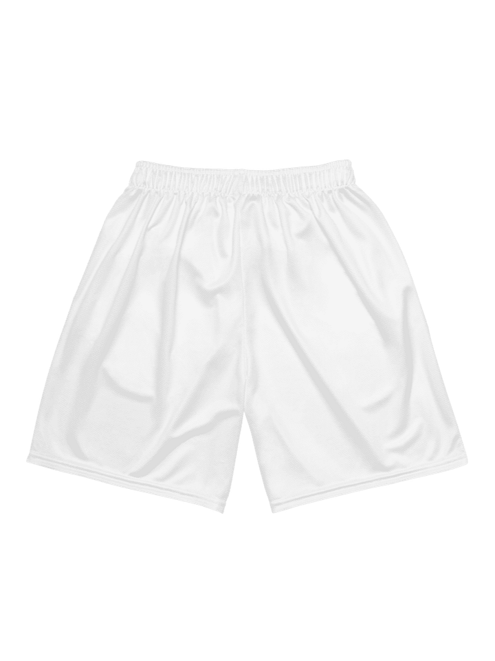 Unisex Activewear - Jersey Shorts White - Printed Gold Logo product image (2)