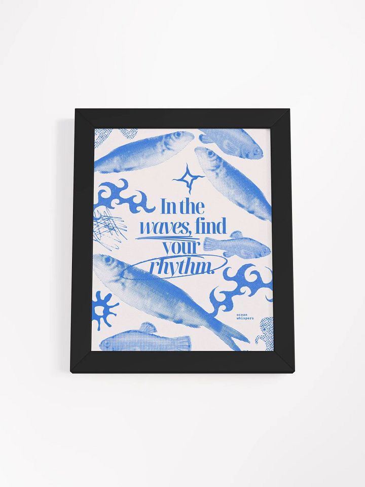 Rhythmic Ocean Dreams Framed Poster product image (4)
