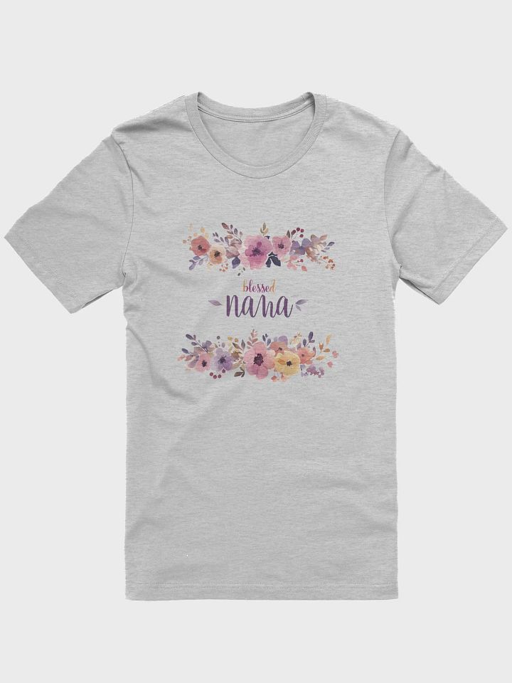 Beautiful Blessed Nana Floral T-Shirt product image (2)