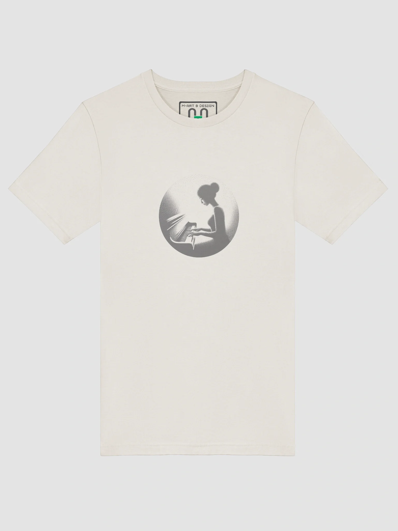 Piano Shadow Lady T-Shirt product image (5)