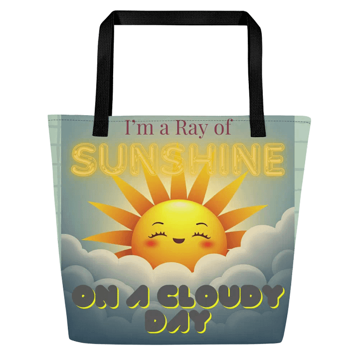 Sunshine on a Cloudy Day Tote Bag product image (1)