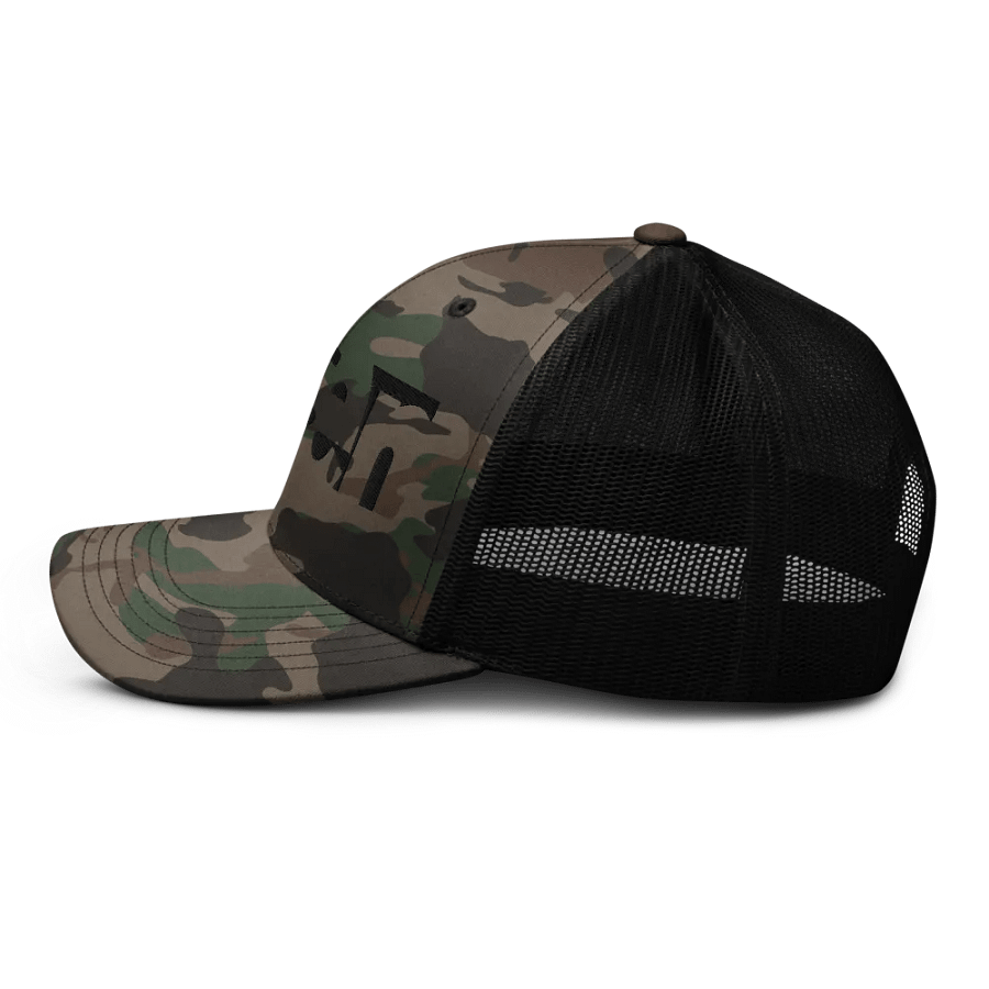 DJ: Risen Has Come | Camo Trucker Hat product image (3)
